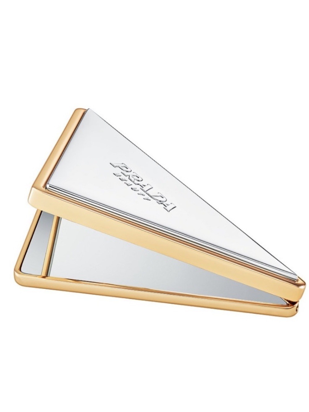 Prada Triangular Compact Mirror New NWT